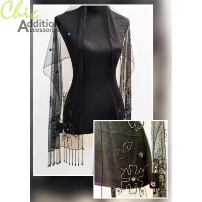 Beaded Shawl 2101